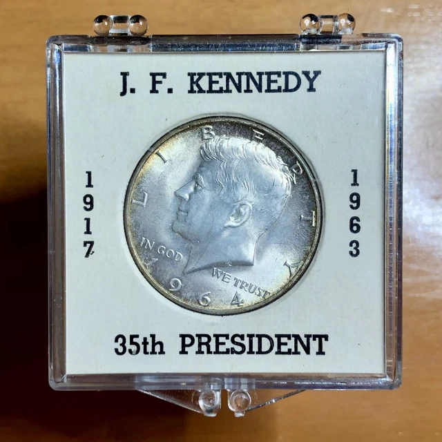 1964 D Kennedy Half Dollar 50c United States Coin Rare Collectible VG++ Currency
