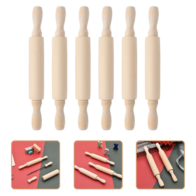 6 pz mini spilla a rullo piccola spilla a rullo strumenti da cucina bambini mini rullo-