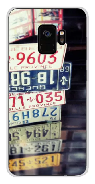 Bedruckte Silikonhülle kompatibel mit Samsung Galaxy S9 Quebec