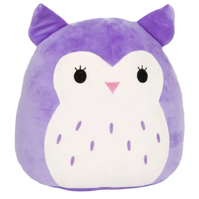 Originale Squishmallows Holly The Owl 17.8cm Peluche Nuovo Giocattolo Morbido