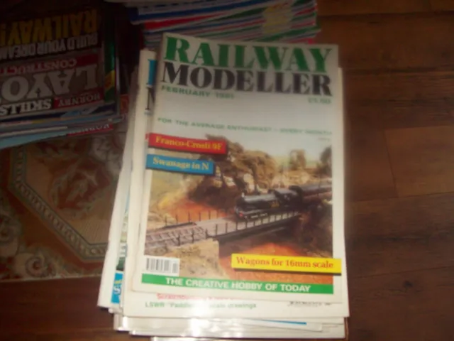 RAILWAY MODELLER MAGAZINE February 1991