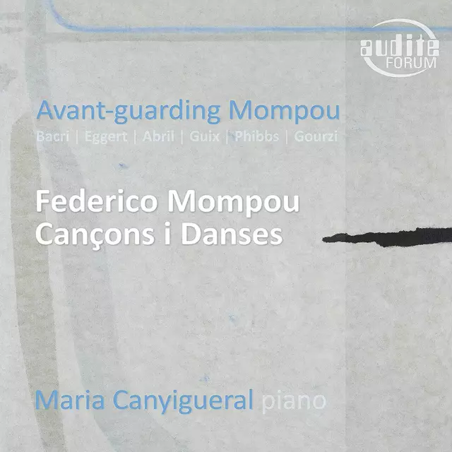 97558 Audio Cd Avant-Guarding Mompou: Federico Mompou Cancons I Danses