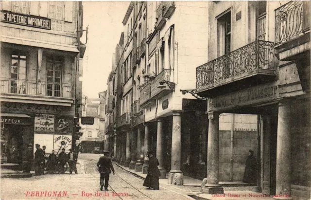 CPA PERPIGNAN Rue de la Barre (375958)