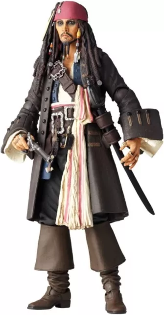 SFX Revoltech 025 Pirates of the Caribbean Jack Sparrow Non-Scale figure