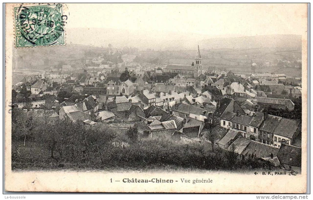 58 CHATEAU CHINON - vue generale -