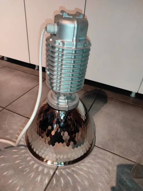 Grande lampe ZUMTOBEL suspension industrielle de Charles Keller 40969233 copa D