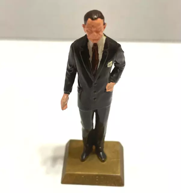 Vintage RARE HK Lyndon Johnson 36th President 1964 Marx Toys Mini Statue