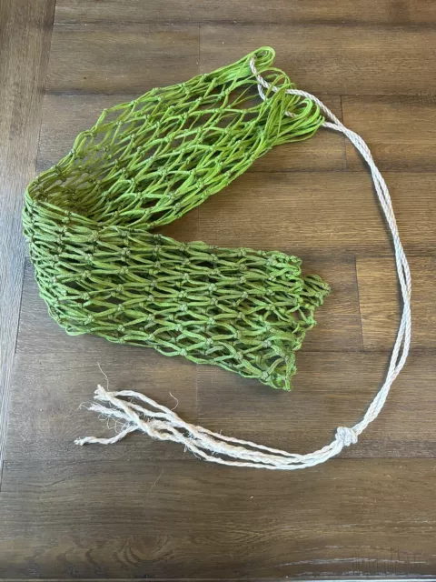 Horse Tack - Green Nylon Hay Net