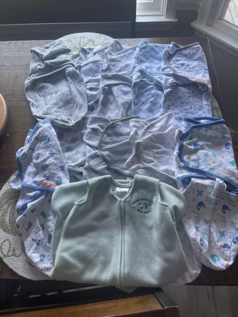 Lote de 11 pañales para bebé niño