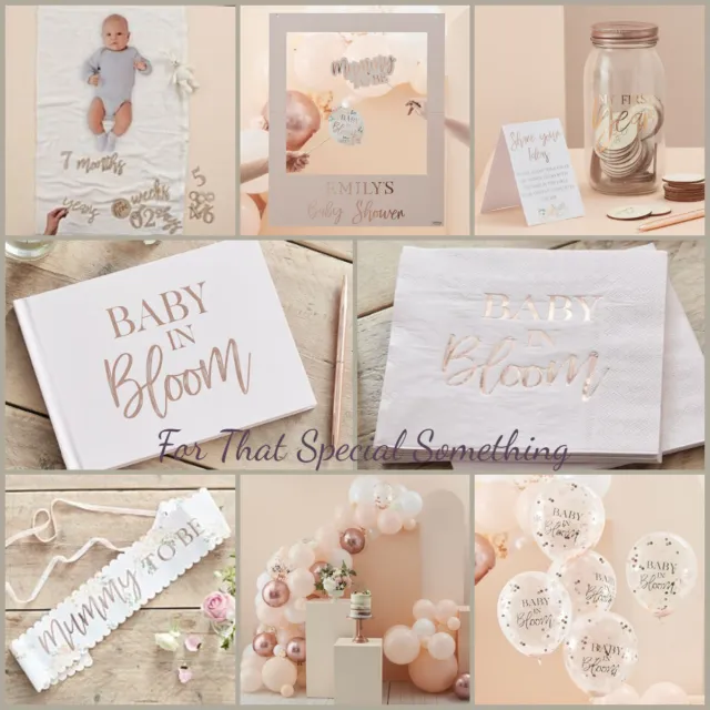 Baby shower decorations, games. Baby Guest Book, baby Photo Props. Baby in Bloom