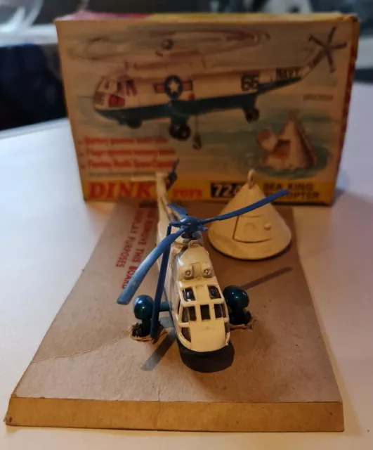 Dinky Toys Nr. 724, Sea King Hubschrauber mit Kapsel in Box