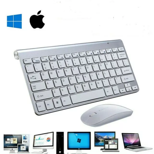 Ensemble combiné clavier et souris sans fil USB Mini 2.4Ghz pour ordinateur   PC