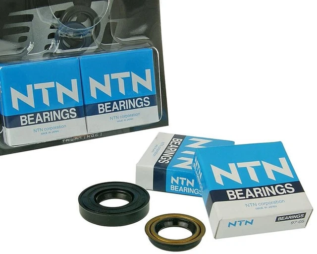 Jeu de roulements de vilebrequin NARAKU HD pour APRILIA Scarabeo 50cc, Sonic, SR