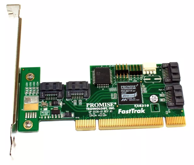 Promise Fasttrak Tx4310 Sata Ii 3Gb/S Pci Raid Controller Card Gp-0536-01