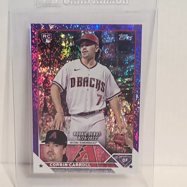 2023 🔥Topps Update Corbin Carroll Purple /799