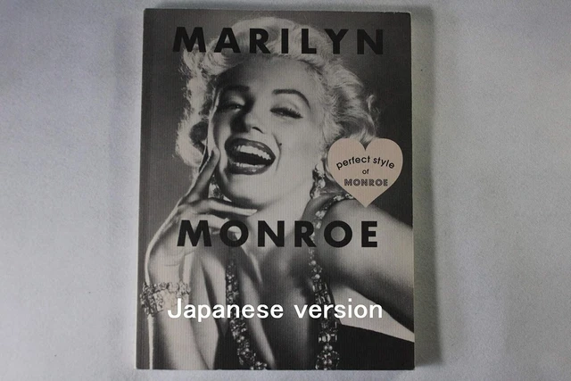 MARILYN MONROE PHOTO Book 1945–1962 – Japanese Edition first