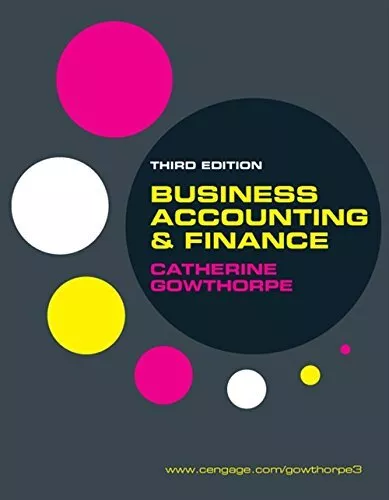 Business Accounting and Finance by Gowthorpe, Catherine Paperback Book The Cheap