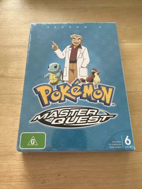 DVD Anime Pokemon Go Season 5 Master Quest Vol 1 - 64 End English