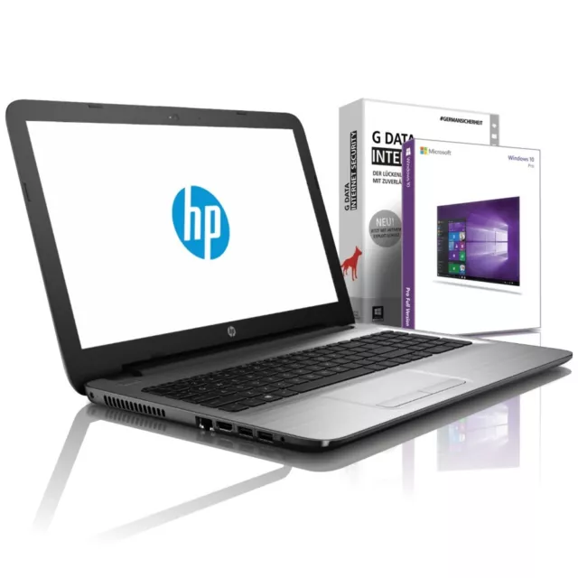 HP Notebook 15,6 Zoll - AMD Core 2,00 GHz - 500 GB - 4 GB DDR4 - Windows 10 Pro