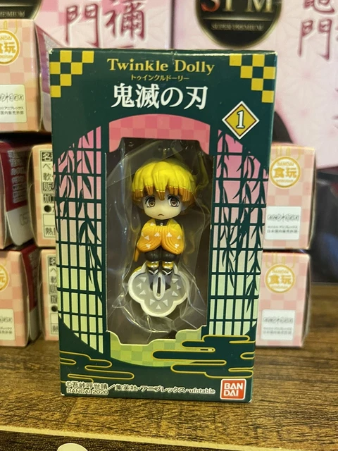 Demon Slayer Kimetsu no Yaiba Zenitsu Agatsuma Bandai Twinkle Dolly Keychain NEW