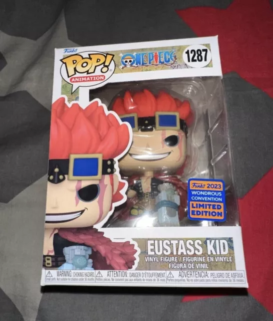 New Funko Pop! Animation One Piece Eustass Kid 2023 Wondrous Convention #1287