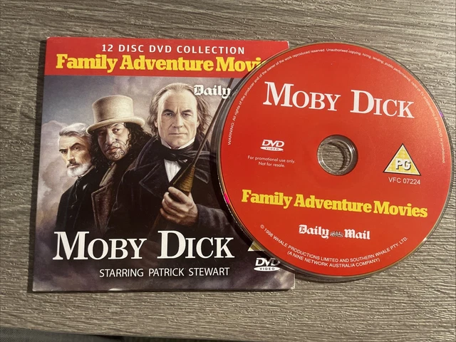 Moby Dick Patrick Stewart Gregory Peck Promo Film Dvd 1 99