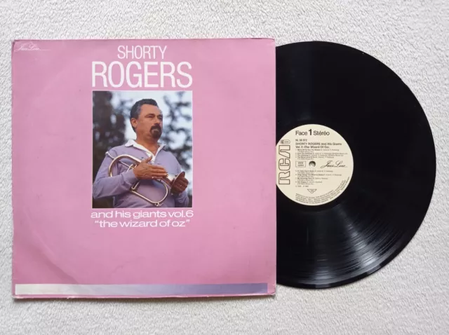 LP 33T SHORTY ROGERS "The Wizard of Oz vol 6" RCA NL 90072 GERMANY 1987 -