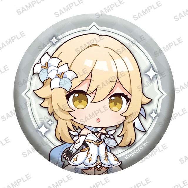 Genshin Impact Capsule Badge Volume 01 Button: Traveler [Lumine]