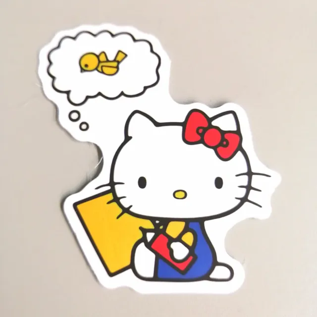 CUTE HELLO KITTY Character Stickers Seal Sanrio Cartoon Kawaii From ...