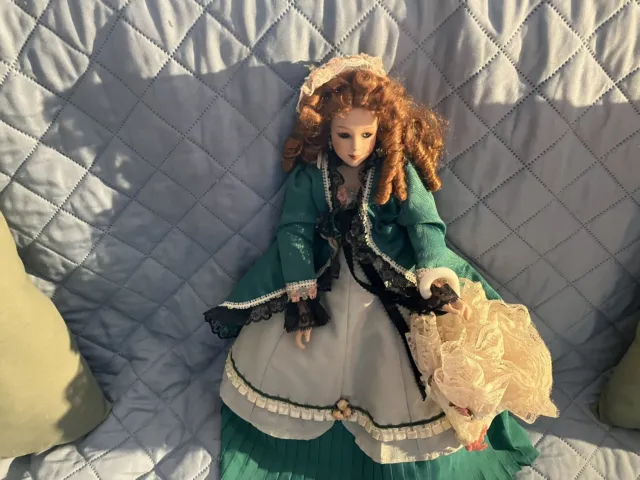 Treasury Collection, Paradise Galleries, Premier Editiion,17" Doll; Irish outfit