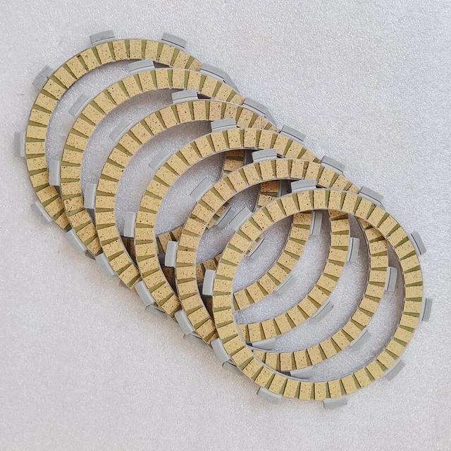Clutch Plate Kit - Friction Plates For Yamaha YZ125 E/F/G/H/J/K/L/M/N/P - Foto 9