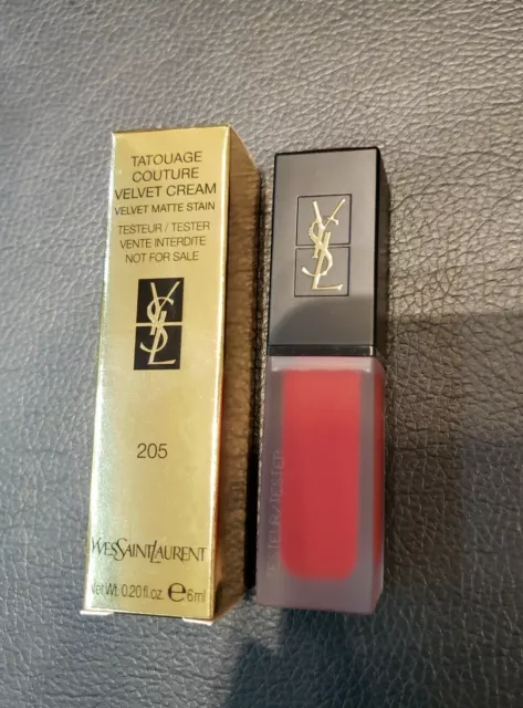 BNIB YSL TATOUAGE Couture Velvet Cream Lipstick 211 Chili