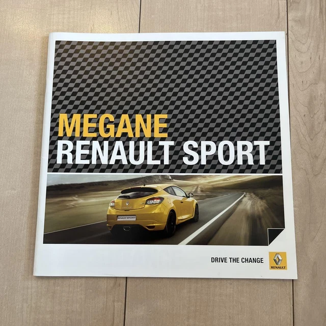 Megane Renault Sport Catalog Japan x