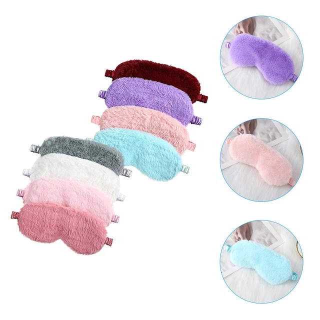 8pcs tragbare Augenabdeckungen Reisen schlafende Augenmasken bequeme
