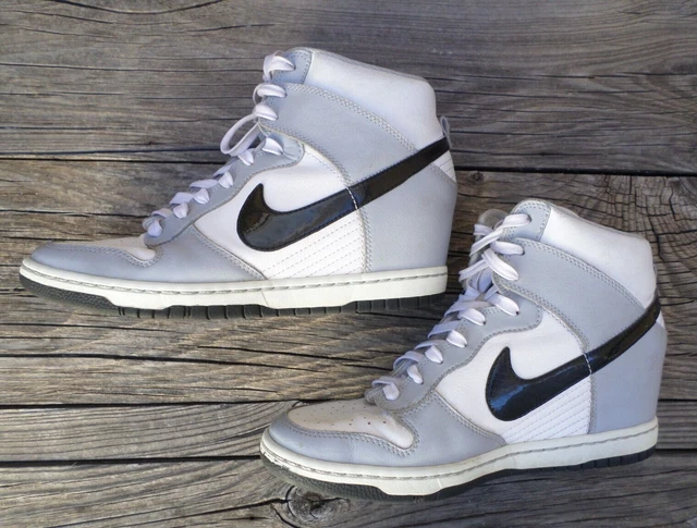 nike womens dunk sky high hidden wedge heel