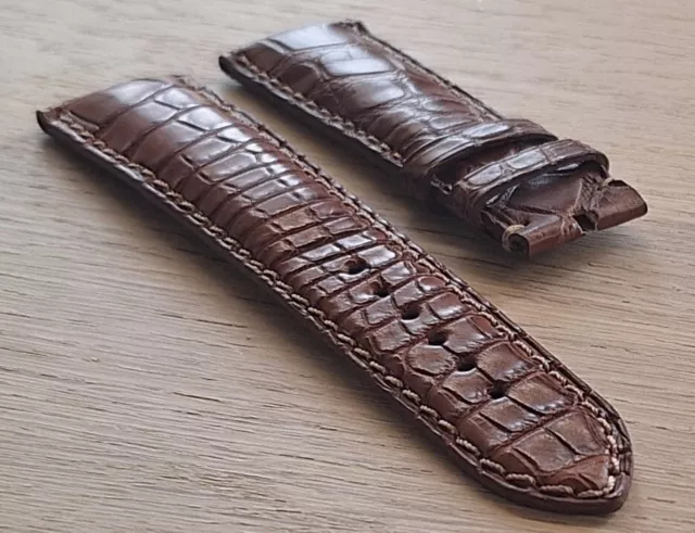 Eberhard Tazionuvolari Cinturino Watch Strap Cocco Brown 21/18