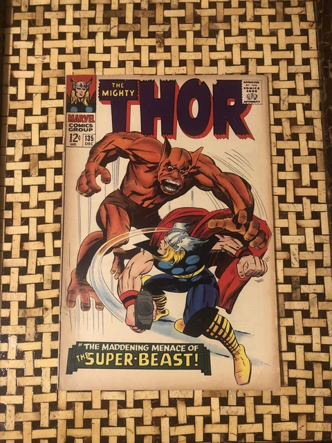 The Mighty Thor #135 (1966) - Thor Names Mjolnir - 2nd App Of High Evolutionary