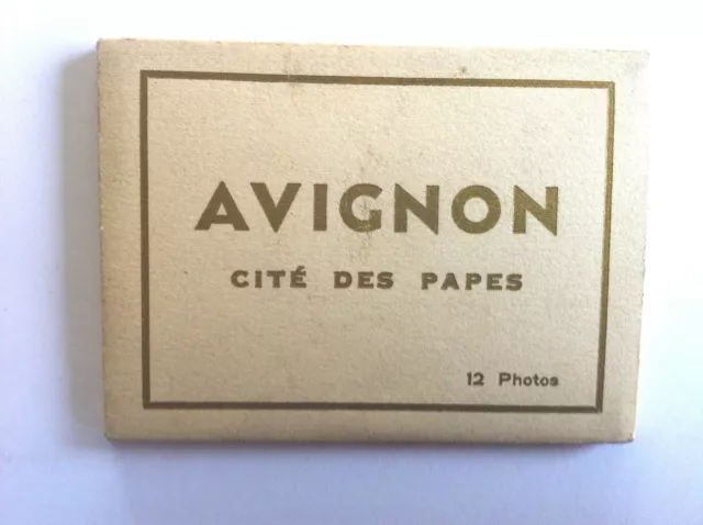 AVIGNON Cité des Papes vues sites 12 réal-photos SNAPSHOTS XXéme