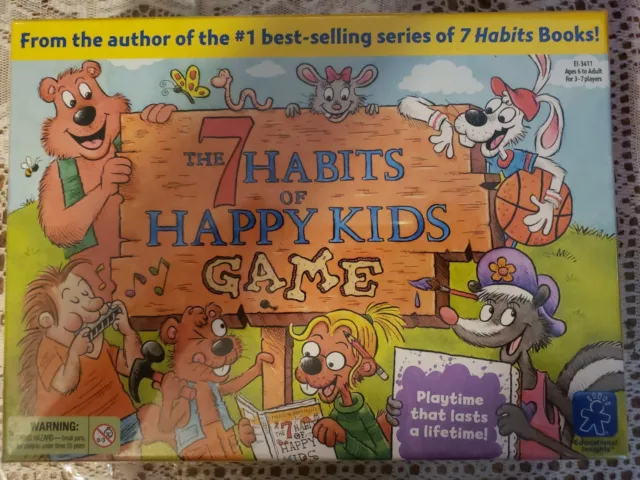 Educational Insights The 7 Habits Of A Happy Kids Board Game NEW