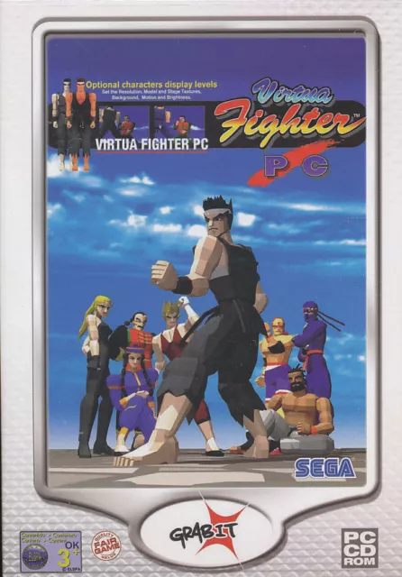 VIRTUA FIGHTER Rare Vintage Classic Virtual Fighting Rare PC Game - BRAND NEW