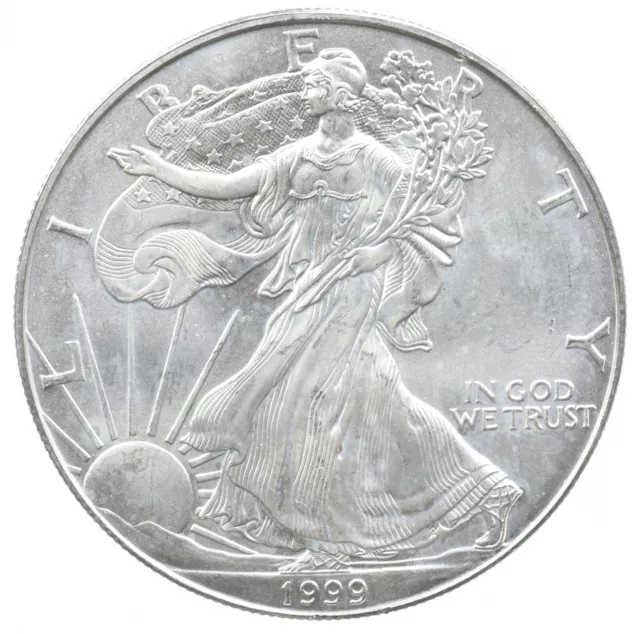 Better Date 1999 American Silver Eagle 1 Troy Oz .999 Fine Silver *831