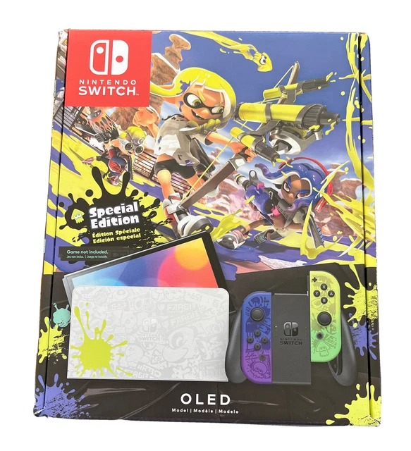 NINTENDO SWITCH OLED Splatoon 3 Edition Console US Version £356.12 ...