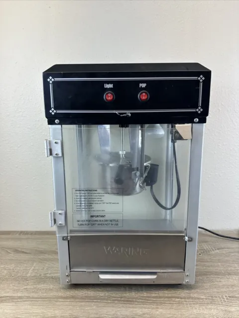 Waring Pro Professional Popcorn Maker Black Model WPM55BKSA 10 Cups