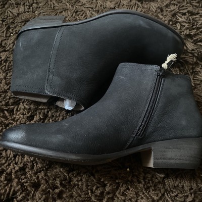 SCHOLL BOTTINES EN daim vert mousse 