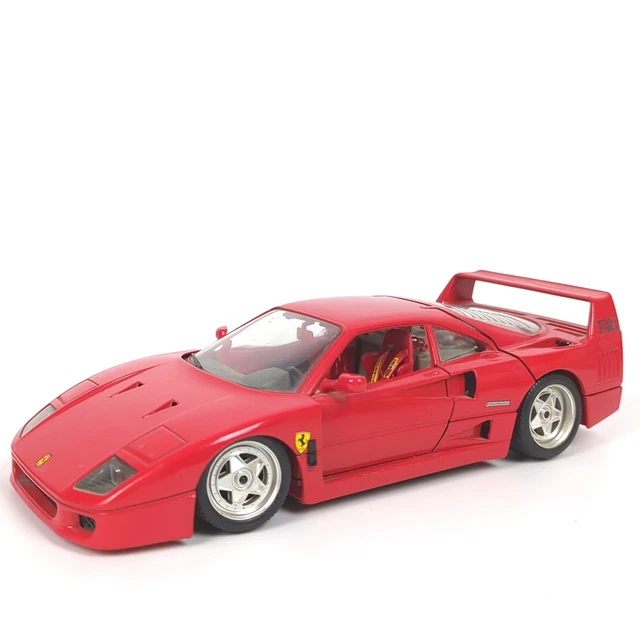 FERRARI F40 ROUGE RED AU 1/87 HO TYCO NO AFX AURORA SLOT CAR NO