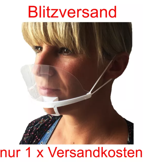 Face shield Gesichtsschild Plastikmaske Schutzvisier Visier Gesichtsvisier Maske