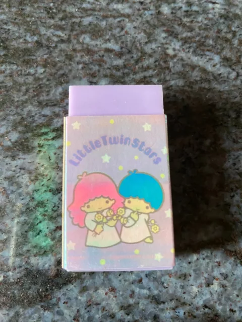 (G010) gomme  eraser vintage sanrio little twin stars