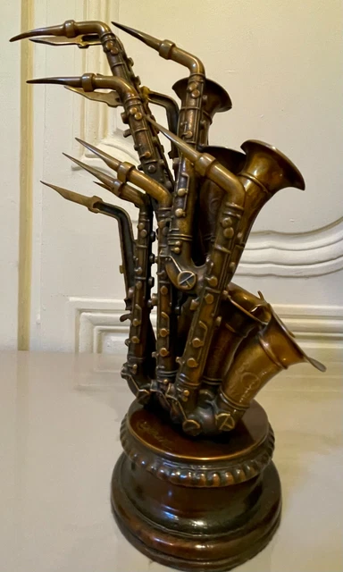 Collier 'tube De Peinture' Par L'artiste Arman (Armand Fernandez) - Pièce D'art Originale
