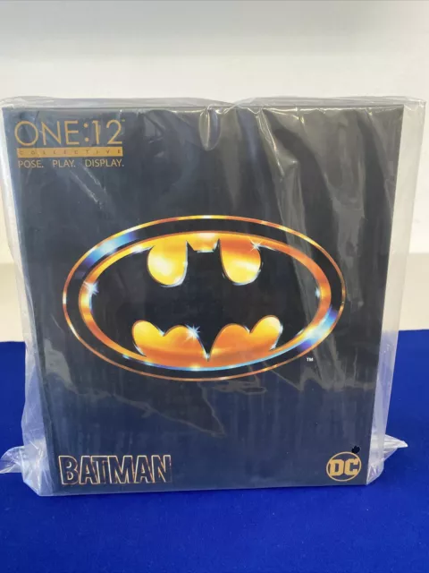 Mezco One:12 Collective Exclusive Batman (1989 Edition) Action Figure NIB Sealed