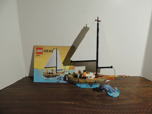 LEGO IDEAS Sailboat Adventure Limited Edition 40487 set,complete LEGO IDEAS Sailboat Adventure Limited Edition 40487 set,complete